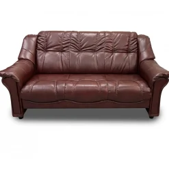 Soffa 3-sits oxblod 178 cm - Rom