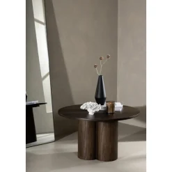Soffbord Ø80 cm mocka - Olivia