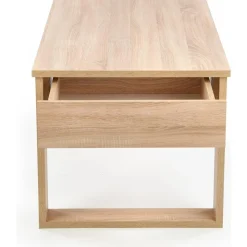 Soffbord med lådor 110x 60 cm ljus ek + Möbeltassar