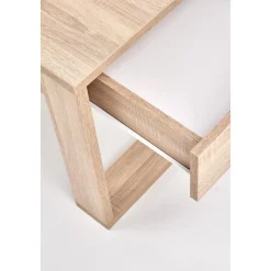 Soffbord med lådor 110x 60 cm ljus ek + Textilrengöring för möbler