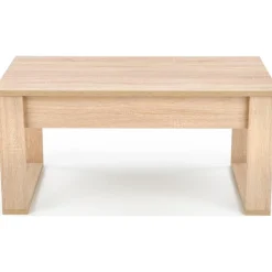 Soffbord med lådor 110x 60 cm ljus ek + Textilrengöring för möbler