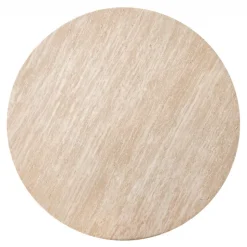 Soffbord mocca med Travertintopp 80 cm