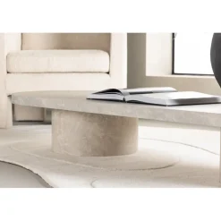 Soffbord Narvik 190 cm - Beige + Fläckborttagare för möbler