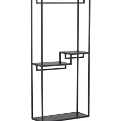 Staal klädhängare - Svart