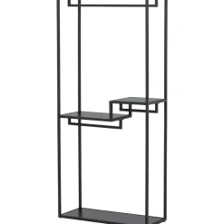 Staal klädhängare - Svart