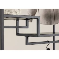 Staal klädhängare - Svart