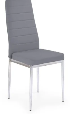 Stol Antje - Grå/krom