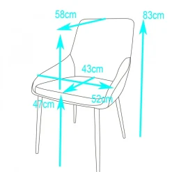Stol i grön sammet - Theo + Möbeltassar