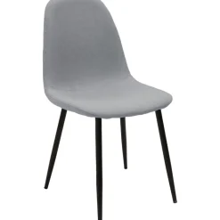 Stol i grått tyg - Carisma + Textilrengöring för möbler