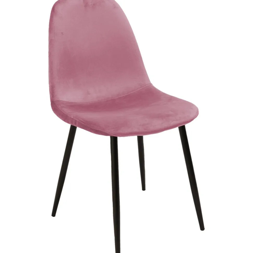 Stol i rosa sammet - Carisma + Fläckborttagare för möbler