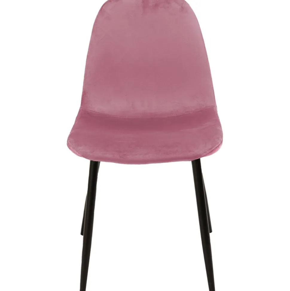 Stol i rosa sammet - Carisma + Möbeltassar