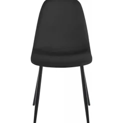 Stol i svart sammet - Carisma + Textilrengöring för möbler