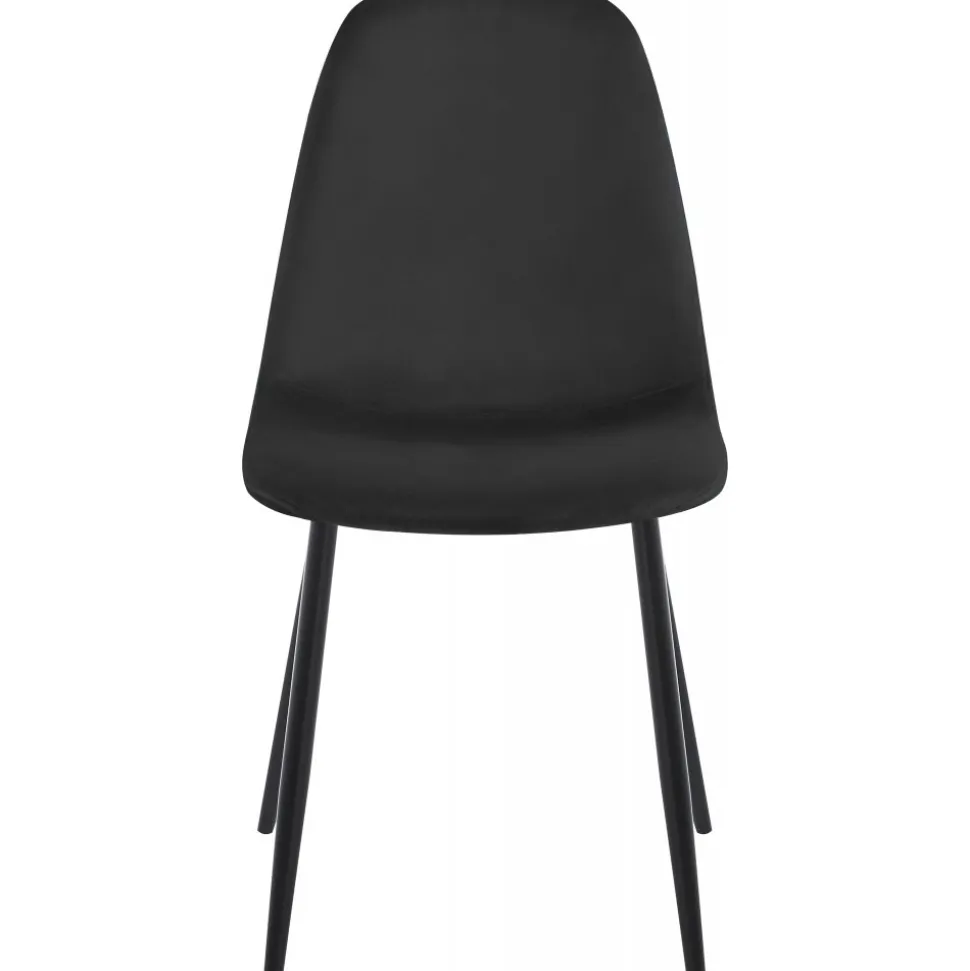 Stol i svart sammet - Carisma + Textilrengöring för möbler