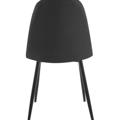 Stol i svart sammet - Carisma + Textilrengöring för möbler