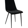 Stol i svart sammet - Kayla