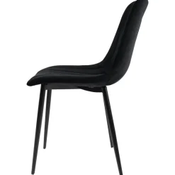 Stol i svart sammet - Kayla