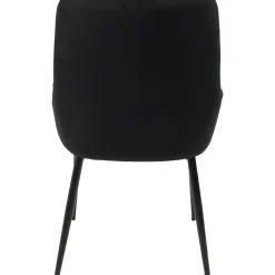 Stol i svart sammet - Theo + Möbeltassar