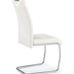 Stol John - Vit/krom