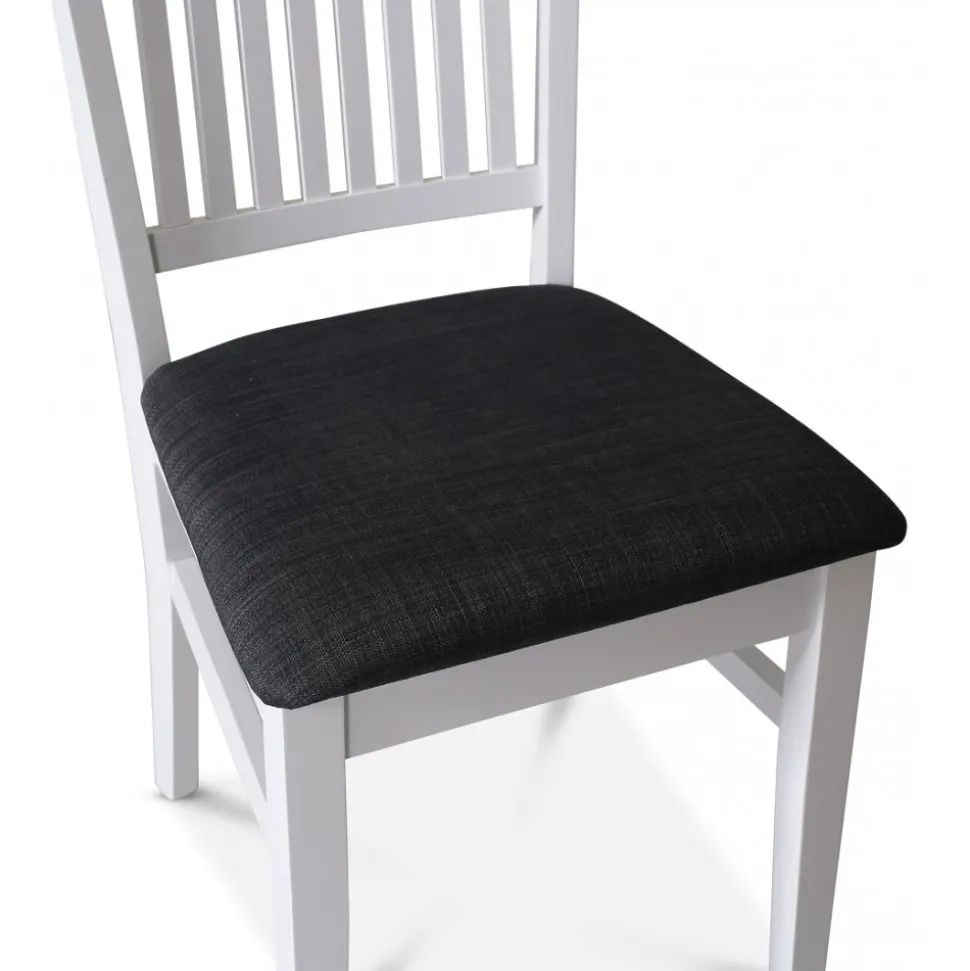 Stol med grå tygsits - Fårö + Textilrengöring för möbler