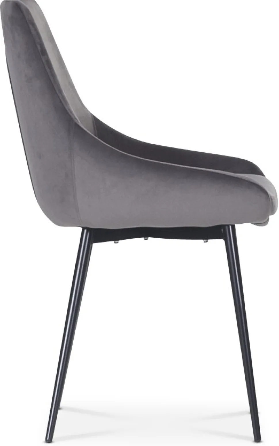 Stol Theo i grå sammet + Möbeltassar