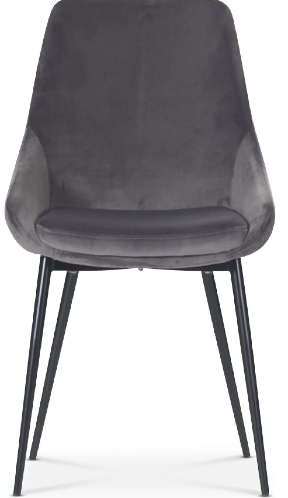 Stol Theo i grå sammet + Textilrengöring för möbler