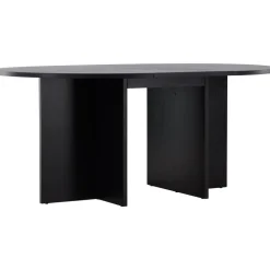 Strada matbord 120-170 x 120 cm - Svart