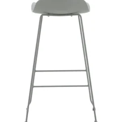 Svall barstol - Grå plast