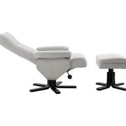 Sven reclinerfåtölj - Svart/Greige