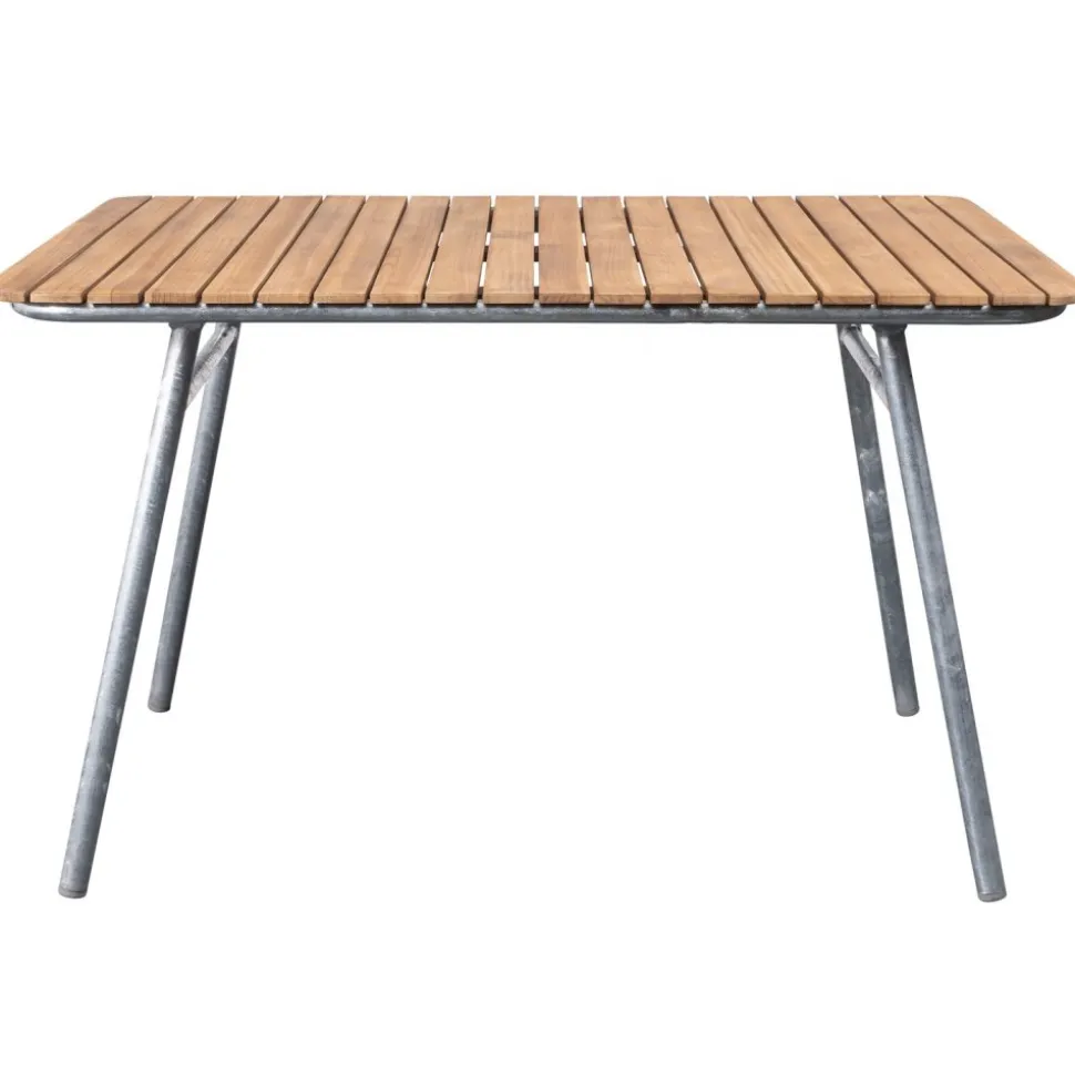 Teakbord 120x80cm - Möllan + Textilskydd för utemöbler