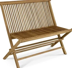 Teaksoffa 100 cm bred - Saltö + Träolja för möbler