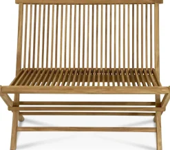 Teaksoffa 100 cm bred - Saltö + Träolja för möbler