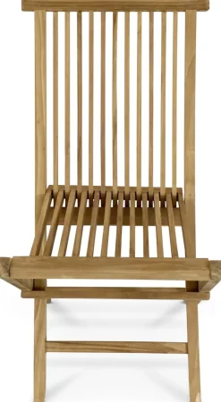 Teakstol hopfällbar - Saltö