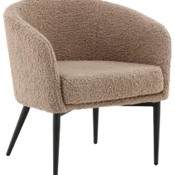 Teddy fåtölj - Brun teddy