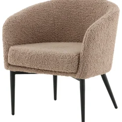 Teddy fåtölj - Brun teddy + Fläckborttagare för möbler