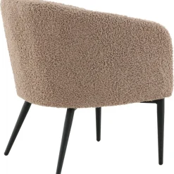 Teddy fåtölj - Brun teddy + Textilrengöring för möbler