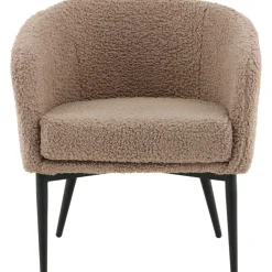 Teddy fåtölj - Brun teddy + Textilrengöring för möbler