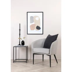 Teddy fåtölj - Grå + Fläckborttagare för möbler