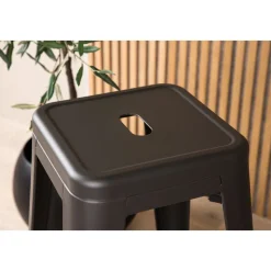 Tempe barstol - Mörkgrå