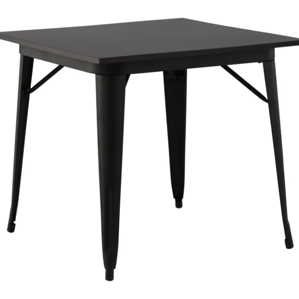 Tempe matbord 80 x 80 cm - Svart