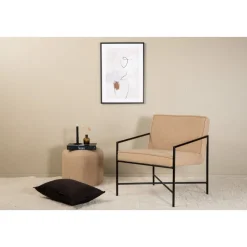 Tetra fåtölj - Beige teddy