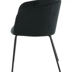 Tiber stol - Svart sammet