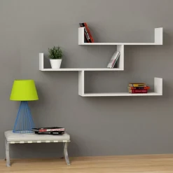 Tibet vägghylla - Vit