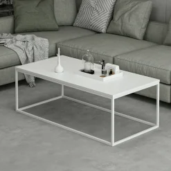 Tiger soffbord 120 x 60 cm - Vit