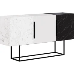 Tontini skänk - Vit/svart