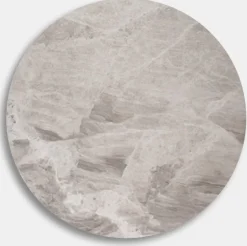 Toppskiva i marmor Ø130 cm - Silver Diana