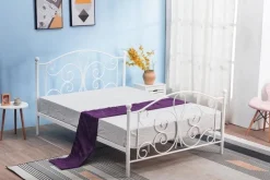 Topsy vit sängram 200x90 cm