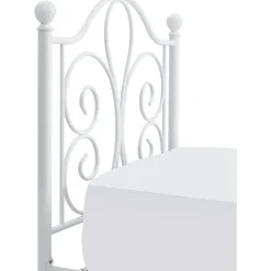 Topsy vit sängram 200x90 cm