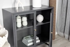 Torsnäs skåp med dörrar - Ljusgrå