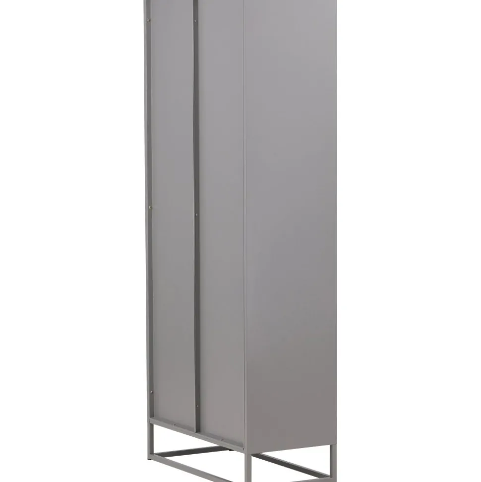 Torsnäs vitrinskåp - Ljusgrå