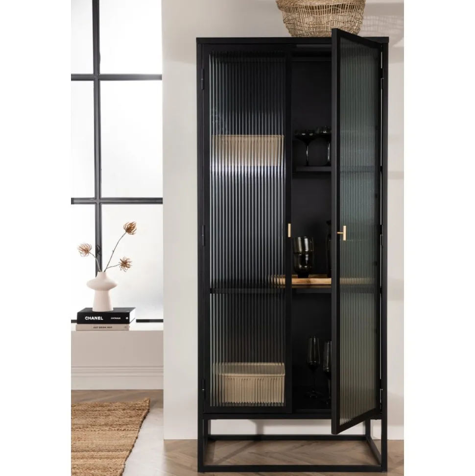 Torso vitrinskåp - Svart